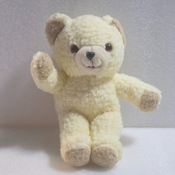 Snuggle Other - Snuggle Teddy Bear Vintage 1990s Fabric Softener Mascot Plush Lever Brothers 9''